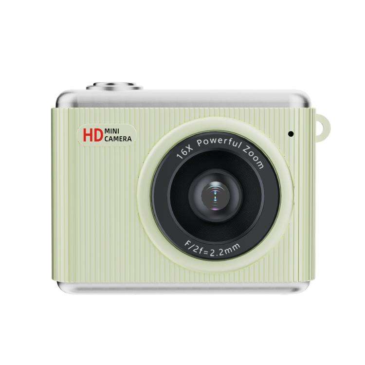 S6 Mini CCD 1.4-inch Screen Retro Filter Portable Digital Camera(Green)