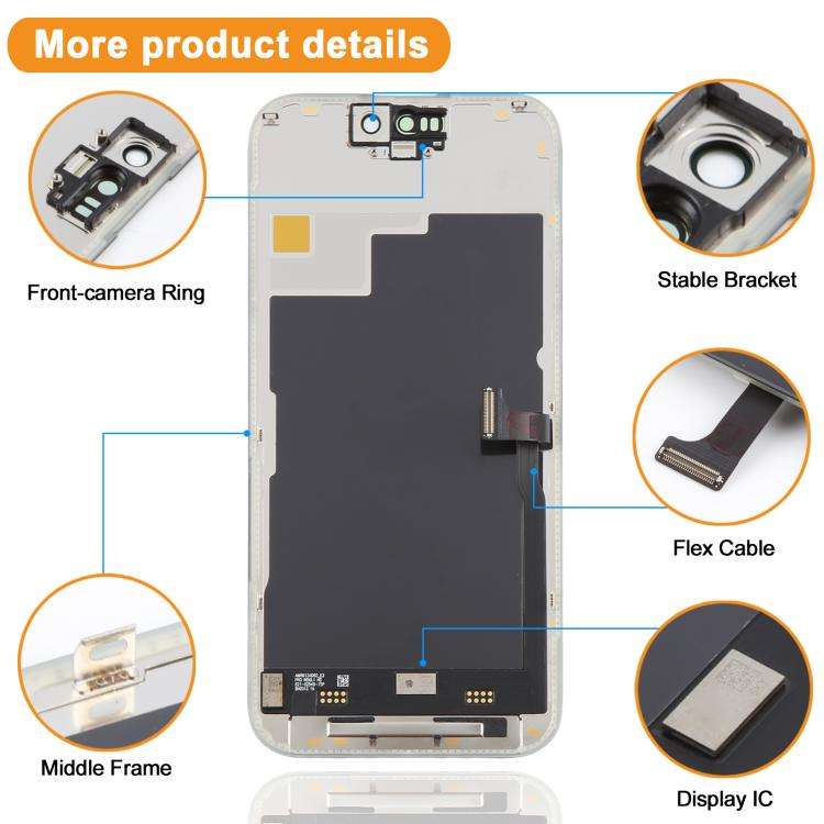 For iPhone 15 Pro HXL FOG OLED Screen