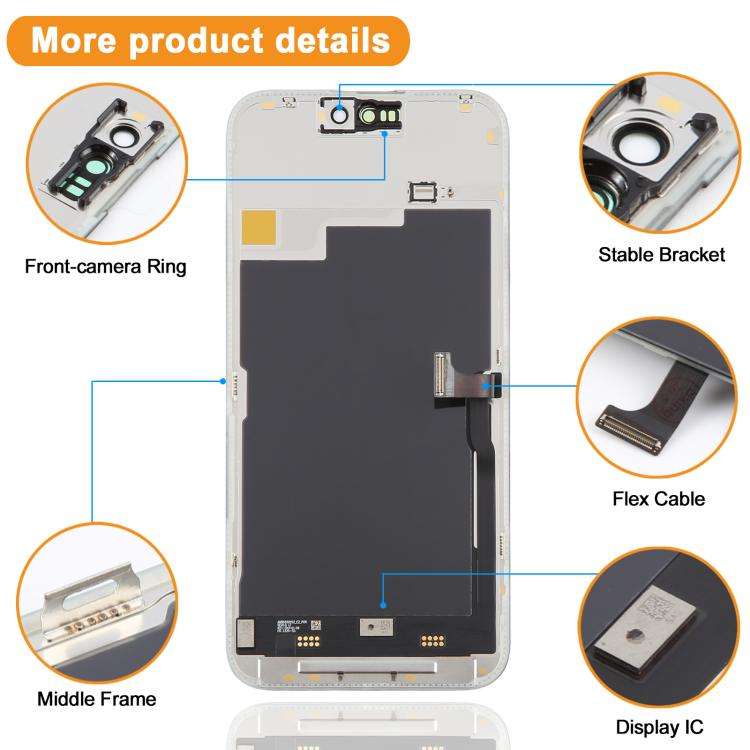 For iPhone 15 Pro Max HXL FOG OLED Screen