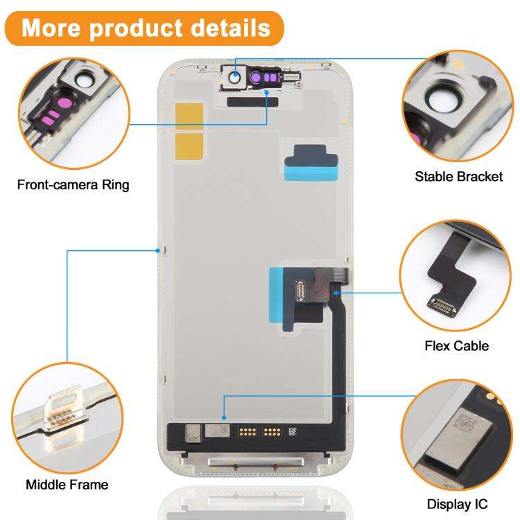 For iPhone 16 Pro HXL FOG OLED Screen