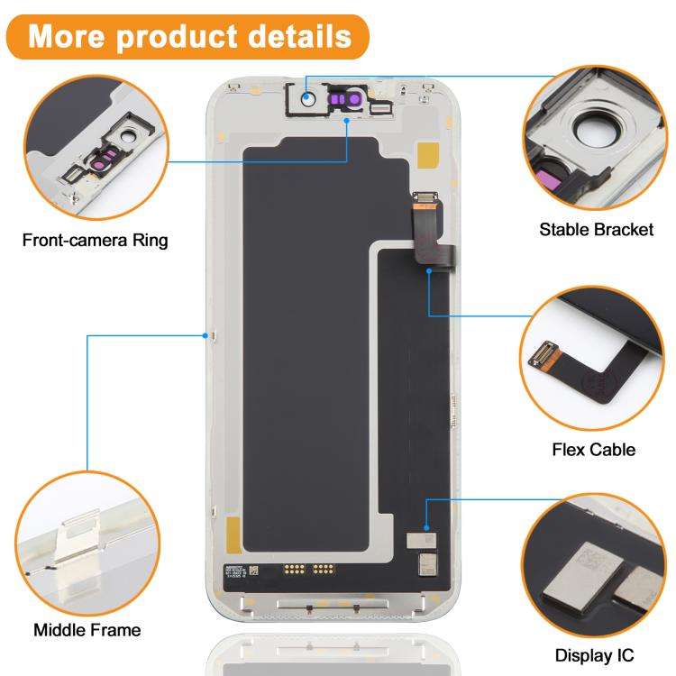 For iPhone 17 Pro Max HXL FOG OLED Screen