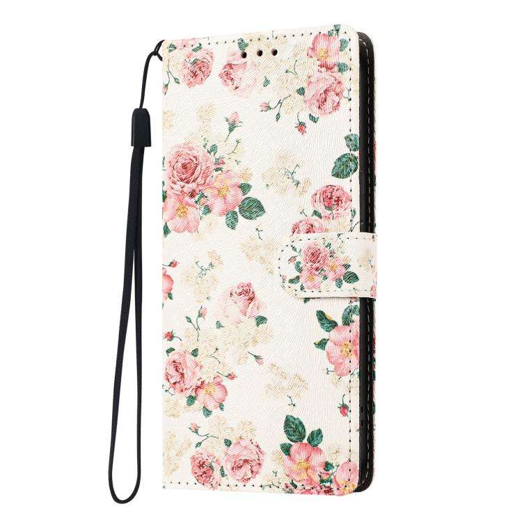 For Ulefone Note 20 Pro CH002 Colored Drawing Buckle Clasp Vegan Leather Phone Case(Roses)