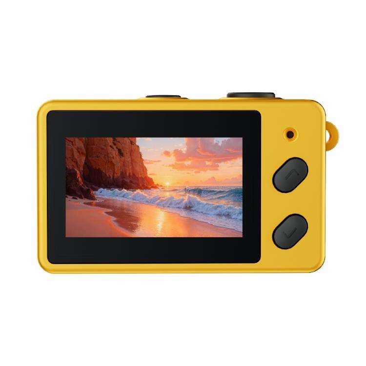 S4 1080P HD Digital Mini Thumb Pocket Camera(Yellow)