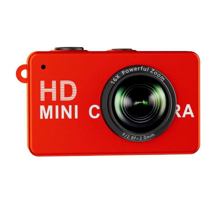 S4 1080P HD Digital Mini Thumb Pocket Camera(Red)