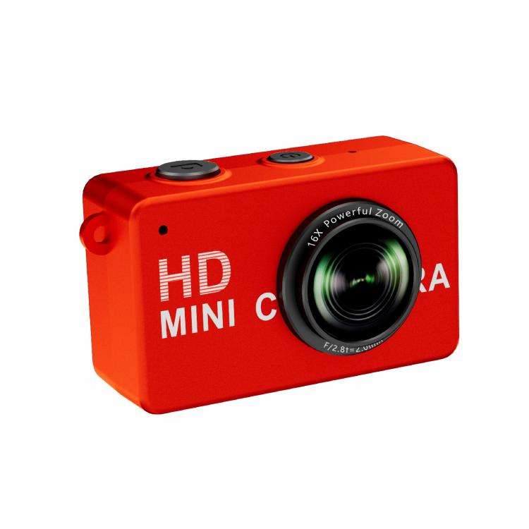 S4 1080P HD Digital Mini Thumb Pocket Camera(Red)