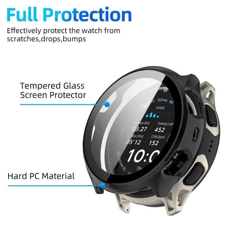 For Amazfit Cheetah 2 Pro / Cheetah 2 Ultra xDfind Film Integrated PC Watch Protective Case(Black)