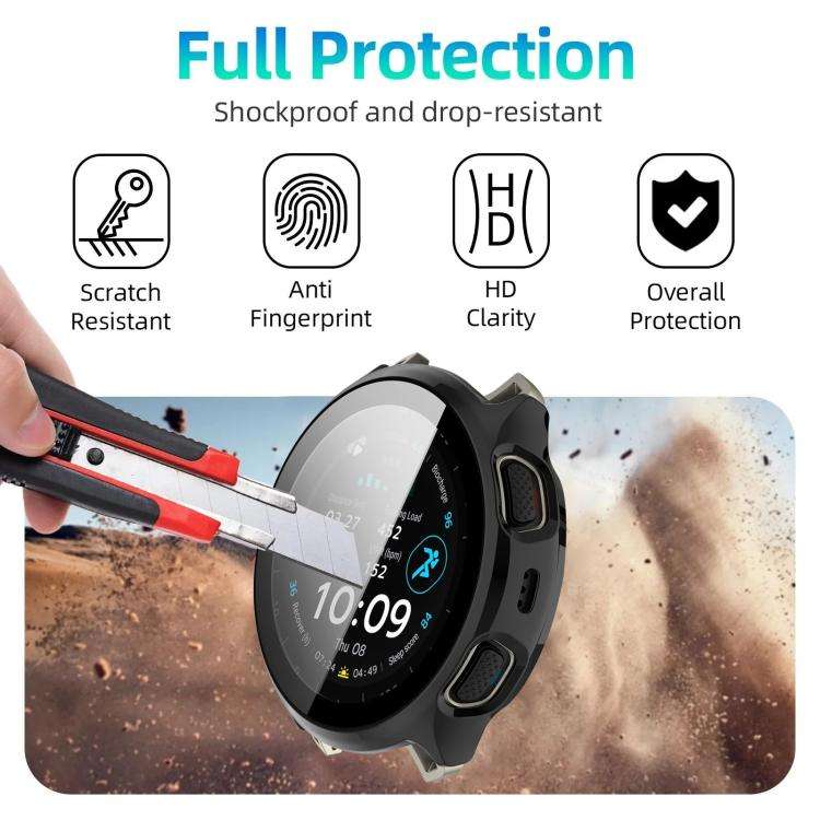 For Amazfit Cheetah 2 Pro / Cheetah 2 Ultra xDfind Film Integrated PC Watch Protective Case(Black)