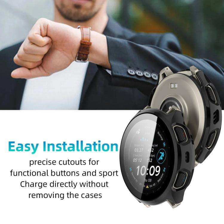 For Amazfit Cheetah 2 Pro / Cheetah 2 Ultra xDfind Film Integrated PC Watch Protective Case(Black)