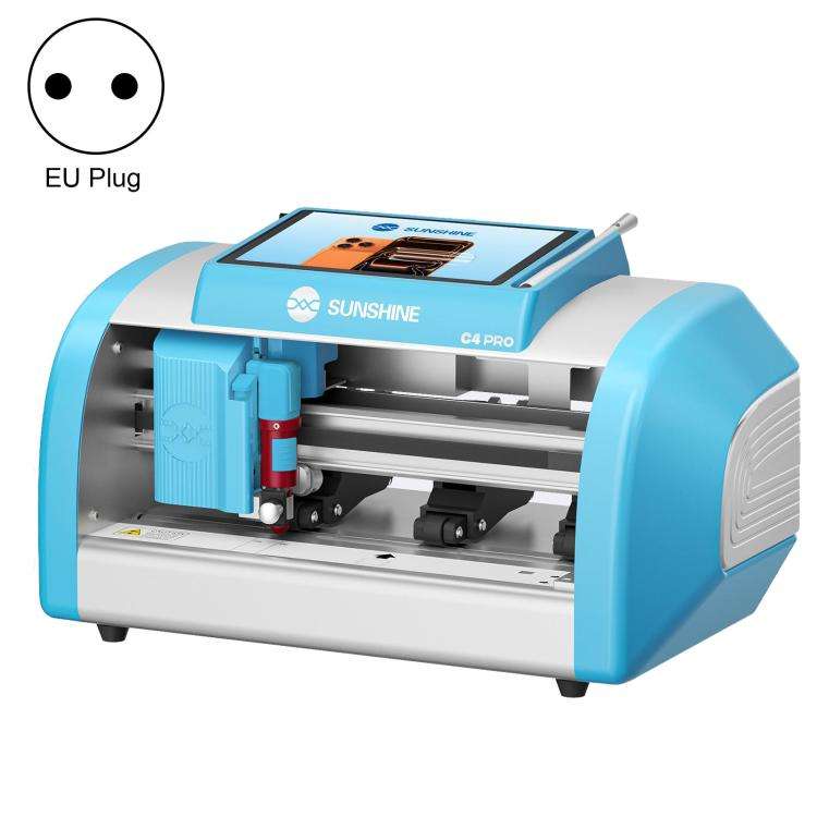 SUNSHINE C4 Pro 13-inch Intelligent High-Hardness Film Cutting Machine, Plug:EU Plug