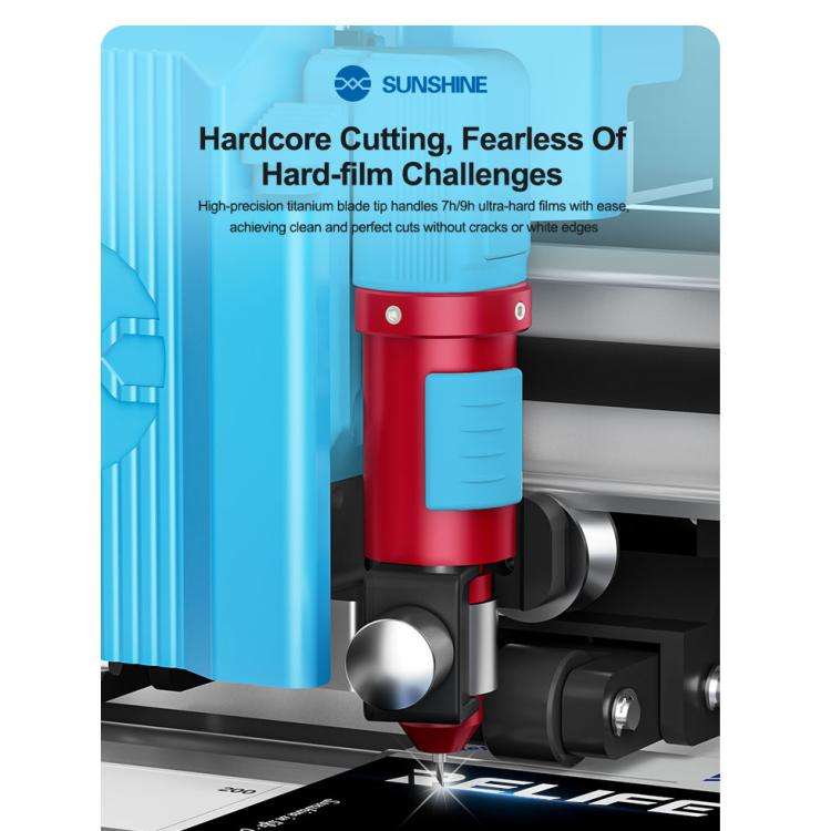 SUNSHINE C4 Pro 13-inch Intelligent High-Hardness Film Cutting Machine, Plug:US Plug