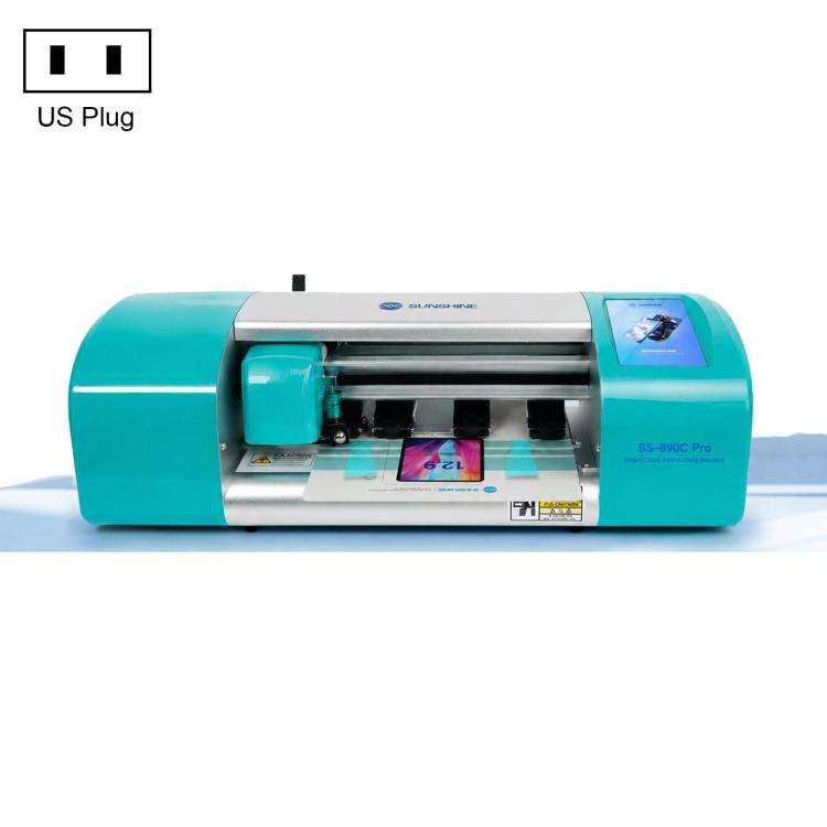SUNSHINE SS-890C Pro 12.9-inch Flexible Hydrogel Film Dual Intelligent Auto Cutting Machine, Plug...