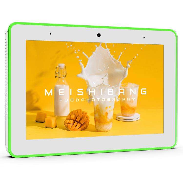 WA8058T 8 inch HD Touch Screen Digital Signage with Light, 2GB+16GB, Android 11 RK3568 Quad Core,...