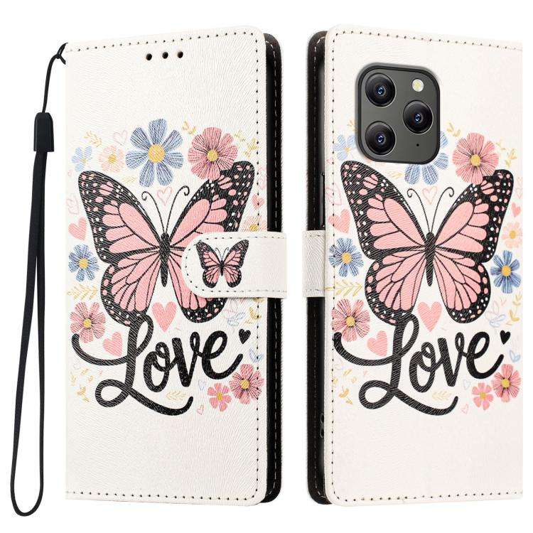 For Blackview BV5300 / BV5300 Pro CH002 Colored Drawing Buckle Clasp Vegan Leather Phone Case(Pin...