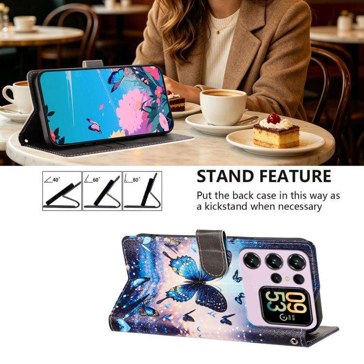 For Oukitel C62 / C62 Pro CH002 Colored Drawing Buckle Clasp Vegan Leather Phone Case(Fluorescent...