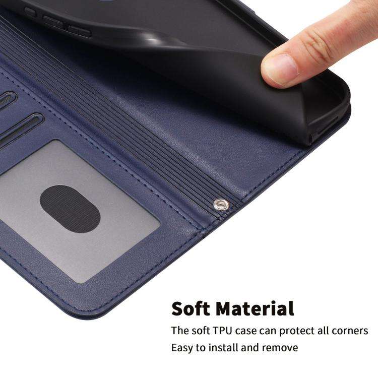 For Blackview Oscal Flat 2 / 2C Happy Heart Pattern Magnetic Closure Vegan Leather Phone Case wit...