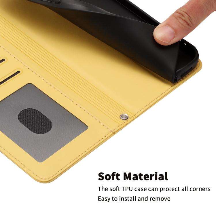 For Blackview WAVE 9C / WAVE 9 Happy Heart Pattern Magnetic Closure Vegan Leather Phone Case with...