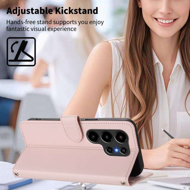 For Blackview WAVE 10C / WAVE 10 Happy Heart Pattern Magnetic Closure Vegan Leather Phone Case wi...