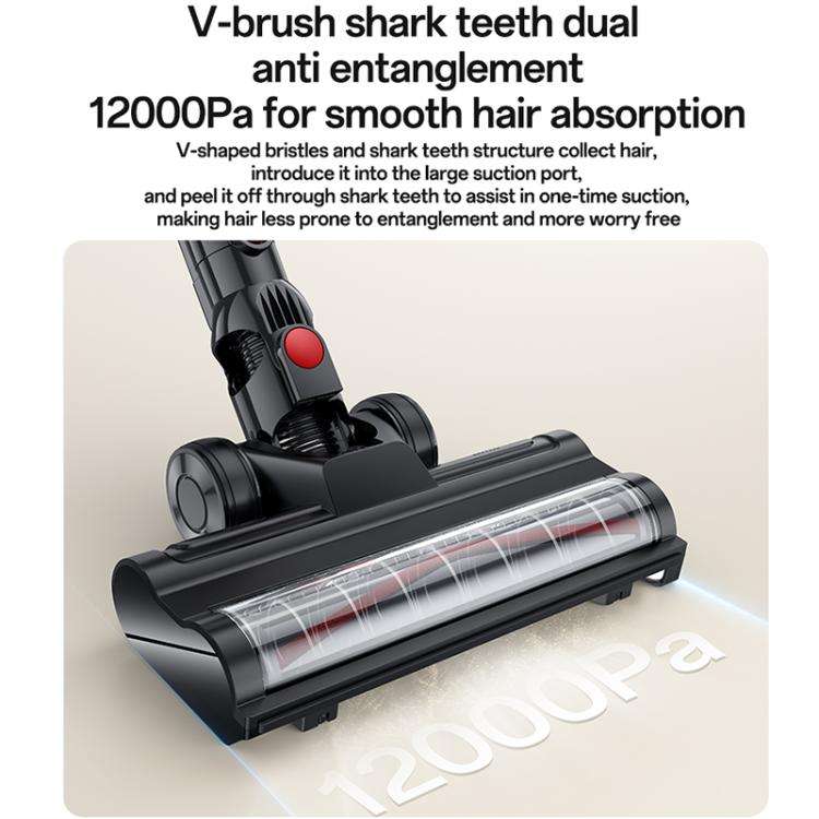 Yesido EC32 Handheld Wireless Vacuum Cleaner 12000Pa Suction Multifunction Cleaning Dust Removal ...
