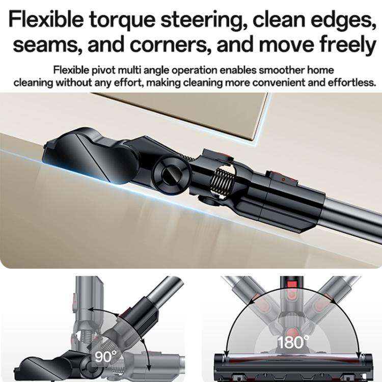 Yesido EC32 Handheld Wireless Vacuum Cleaner 12000Pa Suction Multifunction Cleaning Dust Removal ...