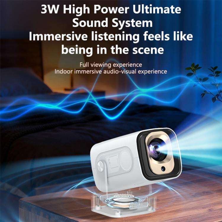 Yesido TV16 1080P Auto Focus Bluetooth 5.4 Smart Projector, Plug Type:EU Plug(White)