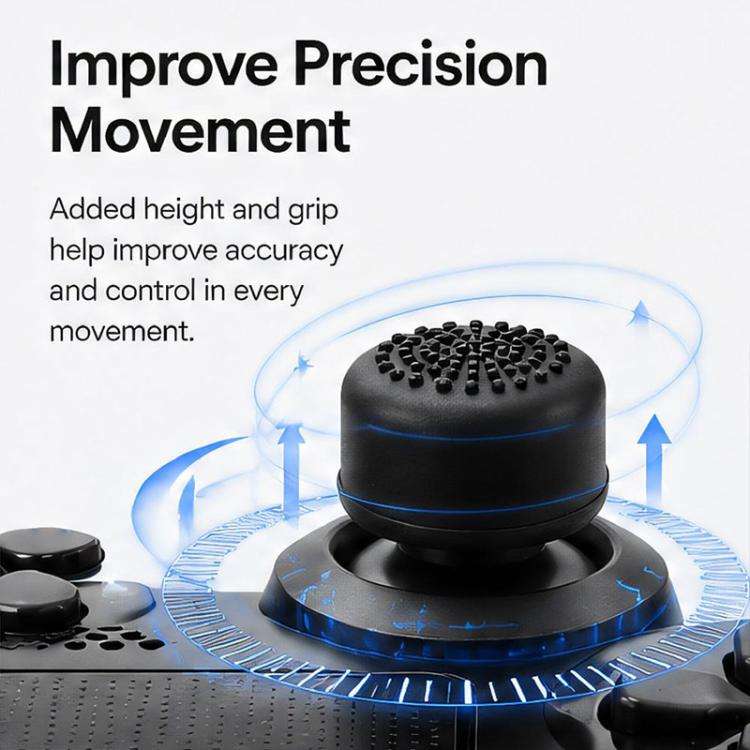 XDcase 8pcs Silicone Anti-Slip Joystick Cap Stackable Cover for PS5 / Switch Pro / Xbox 360 Gamep...