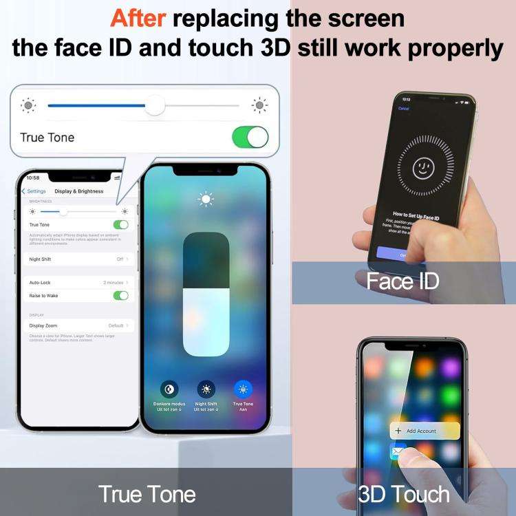 RJ Soft OLED Screen For iPhone 13 Pro Max