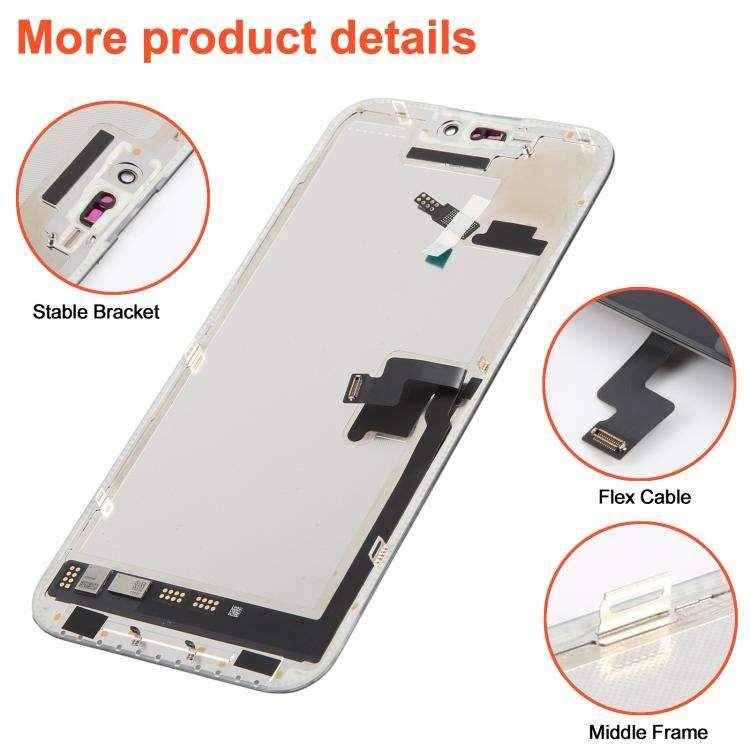 RJ Soft OLED Screen For iPhone 16 Pro Max