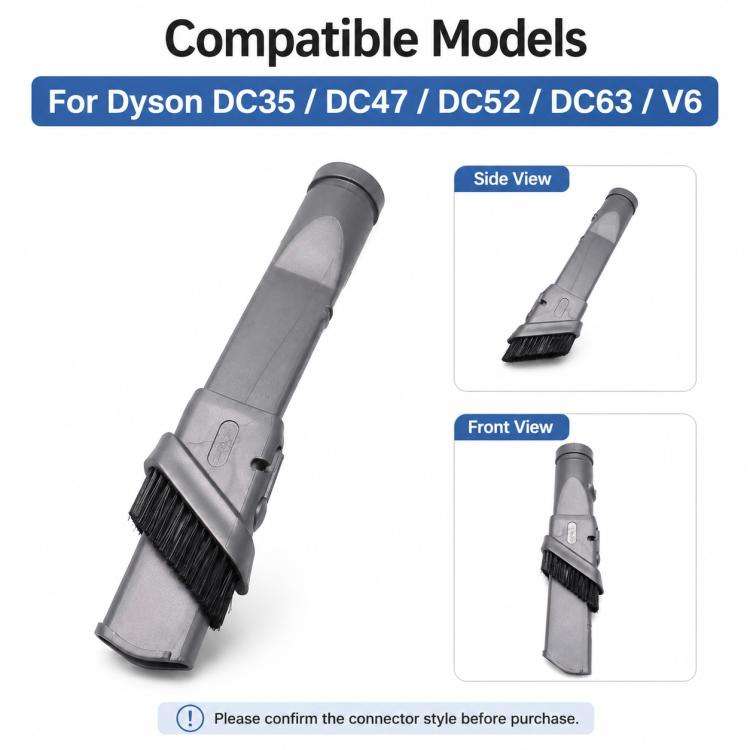 For Dyson V6 / DC35 / DC47 / DC52 / DC63 Vacuum Cleaner Accessories, Retractable Stiff Bristle Na...