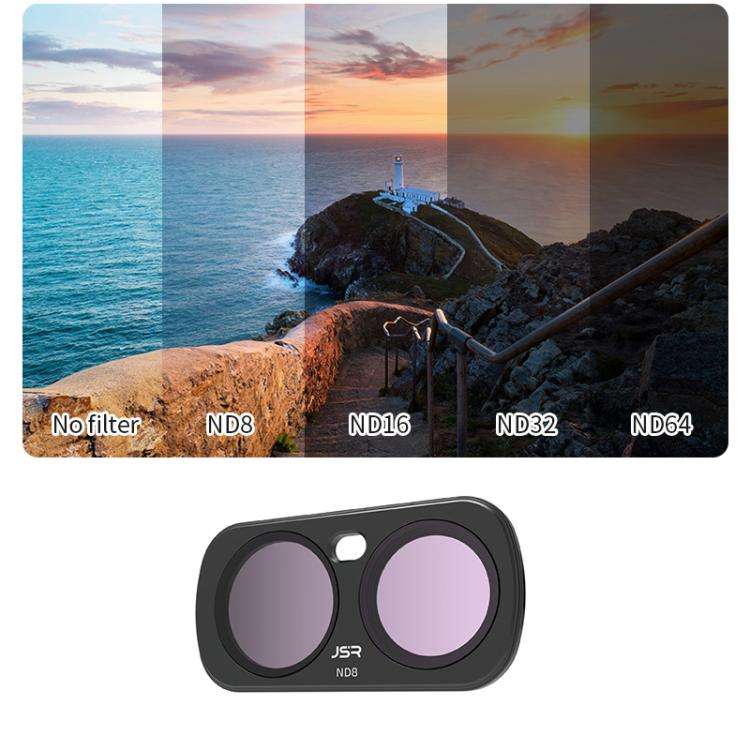 For Insta 360 Luna Ultra JSR CB Series Magnetic Camera Lens Filter, Filter:ND8