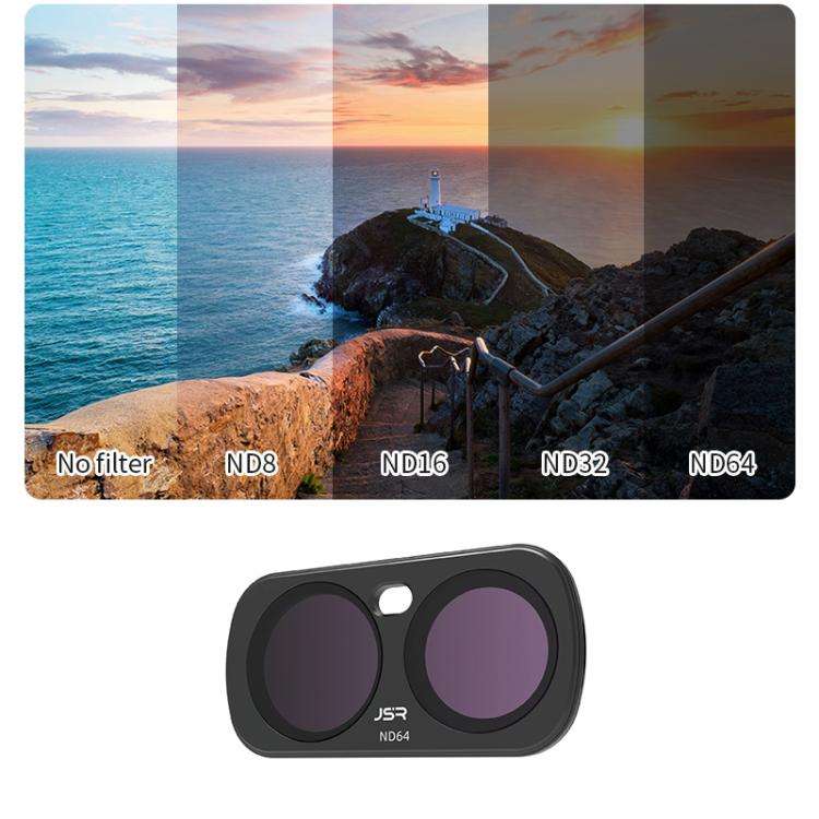 For Insta 360 Luna Ultra JSR CB Series Magnetic Camera Lens Filter, Filter:ND64