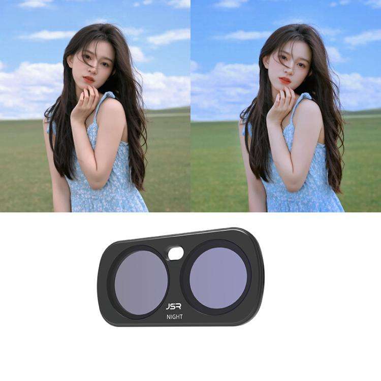 For Insta 360 Luna Ultra JSR CB Series Magnetic Camera Lens Filter, Filter:NIGHT