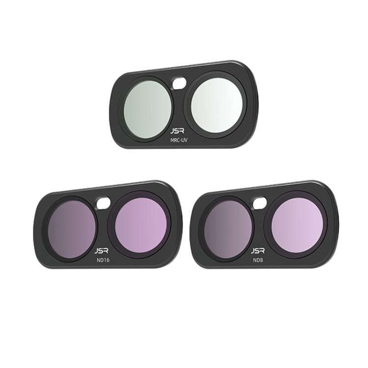 For Insta 360 Luna Ultra JSR CB Series Magnetic Camera Lens Filter, Filter:3 in 1 UV ND