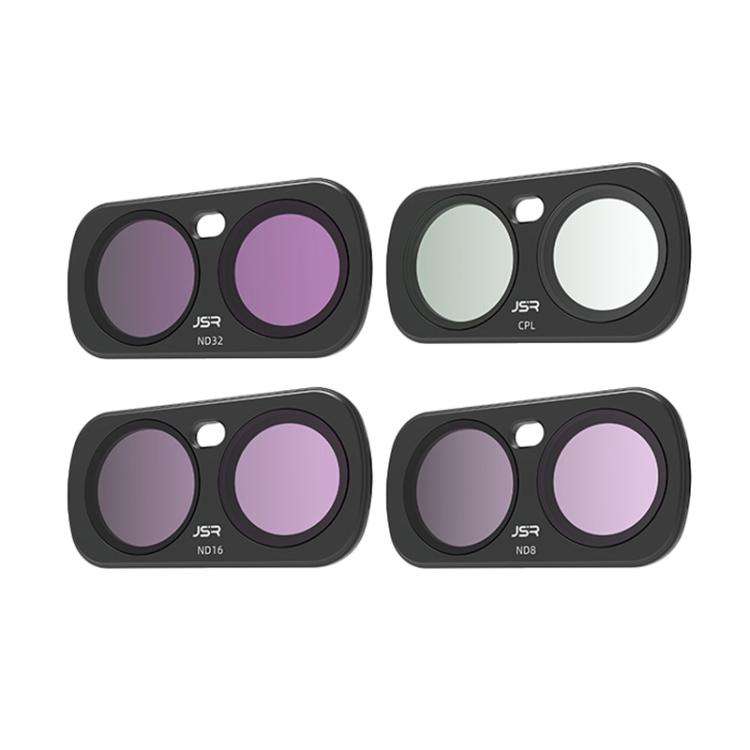 For Insta 360 Luna Ultra JSR CB Series Magnetic Camera Lens Filter, Filter:4 in 1 CPL ND