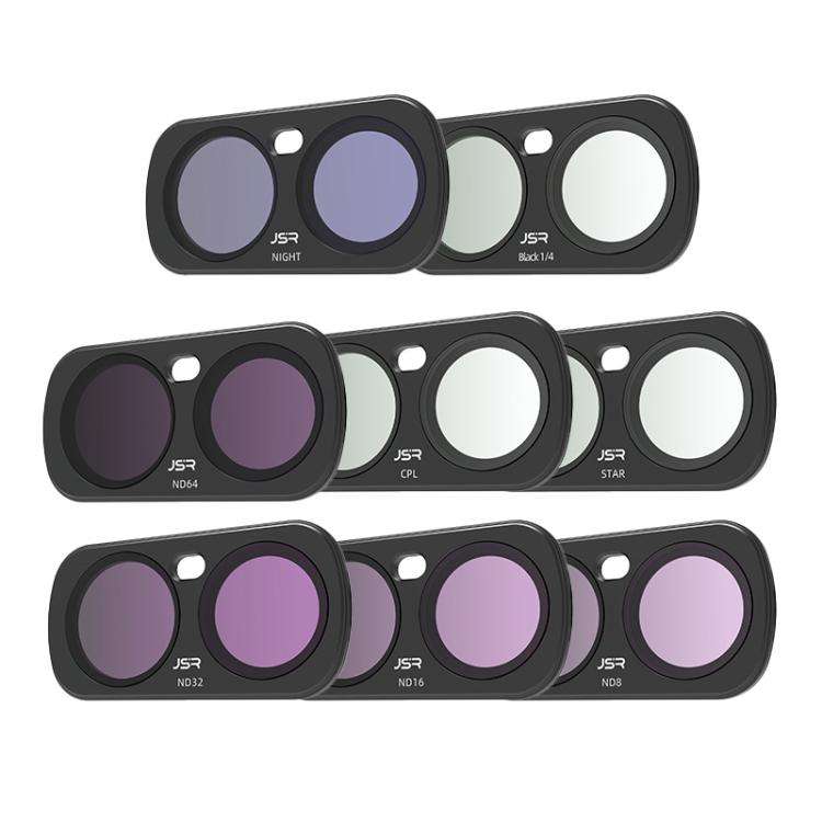 For Insta 360 Luna Ultra JSR CB Series Magnetic Camera Lens Filter, Filter:8 in 1 Mixed Filter
