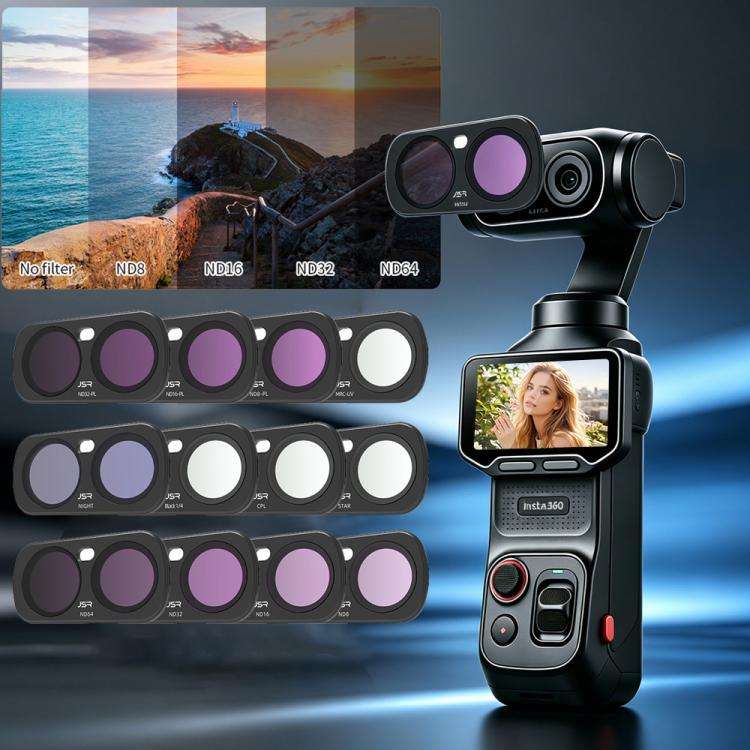 For Insta 360 Luna Ultra JSR CB Series Magnetic Camera Lens Filter, Filter:CPL