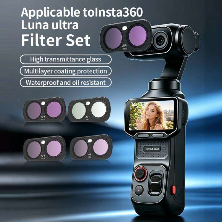 For Insta 360 Luna Ultra JSR CB Series Magnetic Camera Lens Filter, Filter:ND32