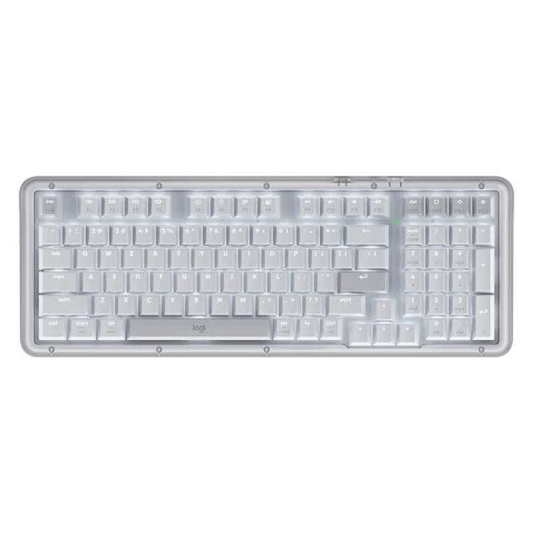 Logitech ALTO KEYS K98M Plus Custom Tri-Mode Wireless Mechanical Keyboard(White)