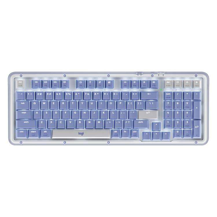 Logitech ALTO KEYS K98M Plus Custom Tri-Mode Wireless Mechanical Keyboard(Purple)
