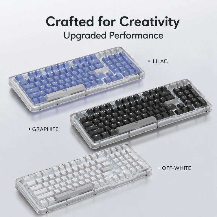 Logitech ALTO KEYS K98M Plus Custom Tri-Mode Wireless Mechanical Keyboard(Black)