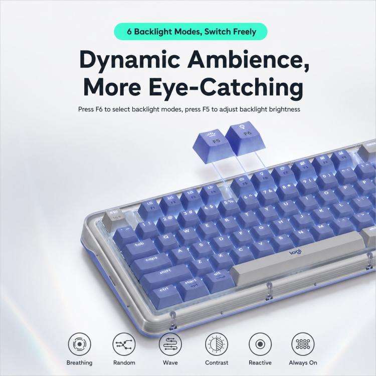 Logitech ALTO KEYS K98M Plus Custom Tri-Mode Wireless Mechanical Keyboard(Black)