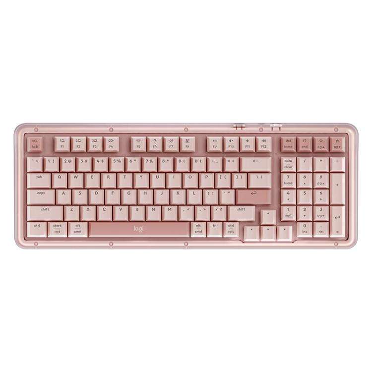Logitech ALTO KEYS K98S Plus Custom Tri-Mode Wireless Mechanical Keyboard(Pink)