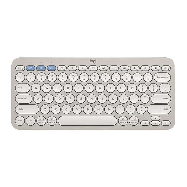 Logitech K390 Ultra-thin Portable Wireless Bluetooth Keyboard(Gray)