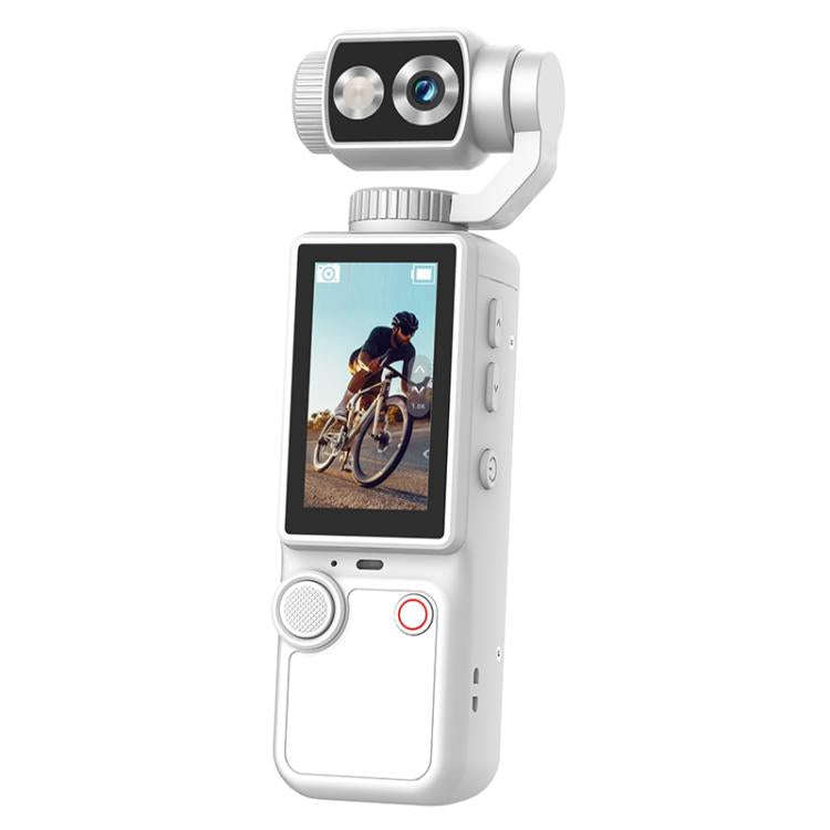 Q8 2 inch IPS Screen 4K Portable Multifunctional Camera(White)