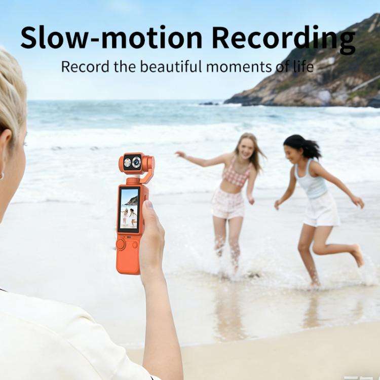 Q8 2 inch IPS Screen 4K Portable Multifunctional Camera(White)