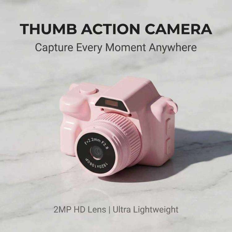 L300 2MP Mini Thumb Action Camera(Black)