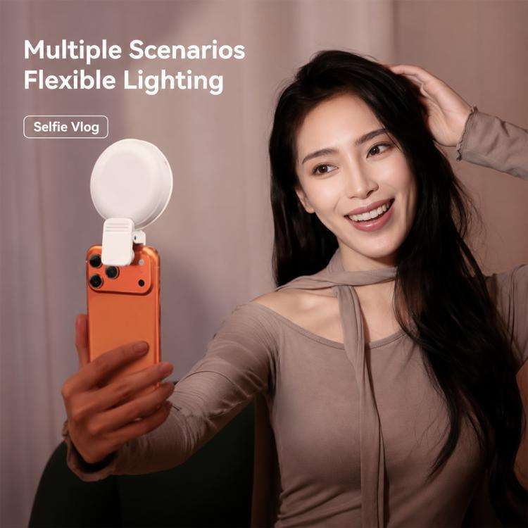 Live Streaming Photography 3 Color Temperatures RGB Fill Light(White)