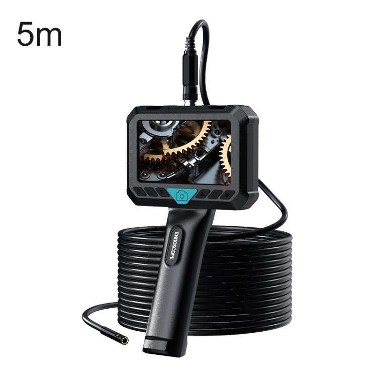 P280 5 inch HD Screen 8mm Industry Digital Endoscope, Type:5m Hard Cable Dual-lens