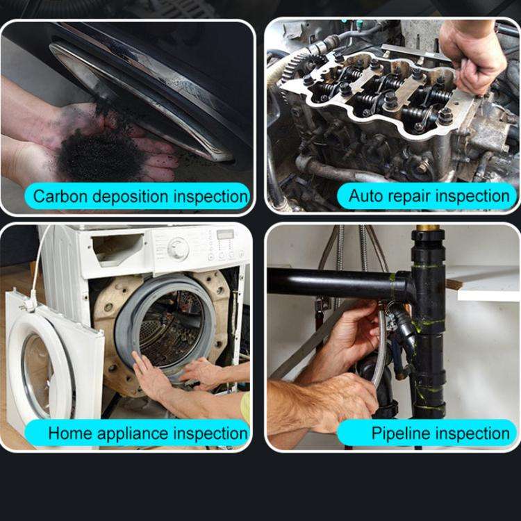P280 5 inch HD Screen 8mm Industry Digital Endoscope, Type:5m Hard Cable Single-lens
