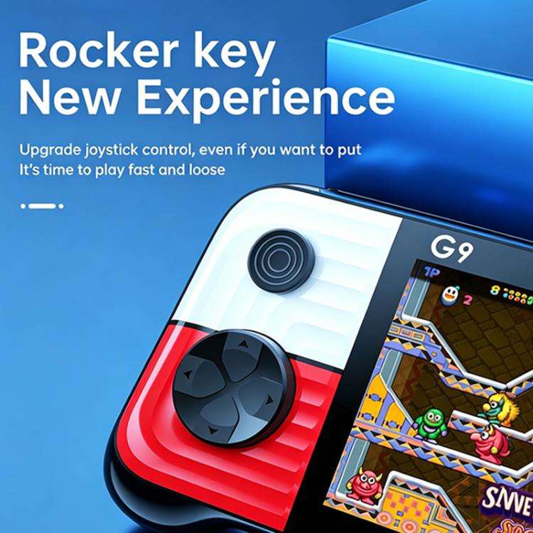G9 3.0 inch Screen Portable Retro Handheld Video Game Console Built-in 600 Games, Model:Double(Re...