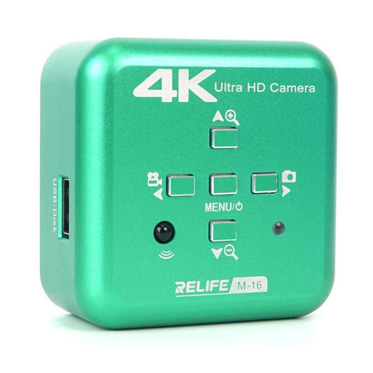 RELIFE M-16 HD 4K 30fps Industrial Grade Electronic Microscope Camera, Plug:EU Plug